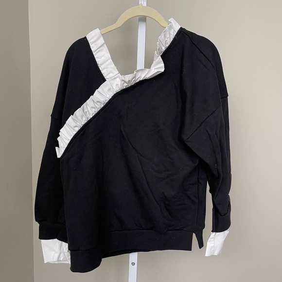 Black Party black & white top - Picture 2 of 4